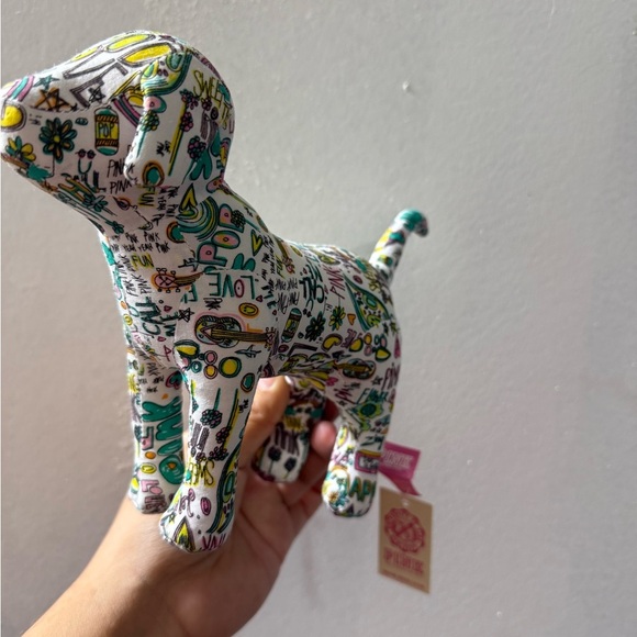 PINK Victoria's Secret Graphic Dog Toy - Picture 3 of 4